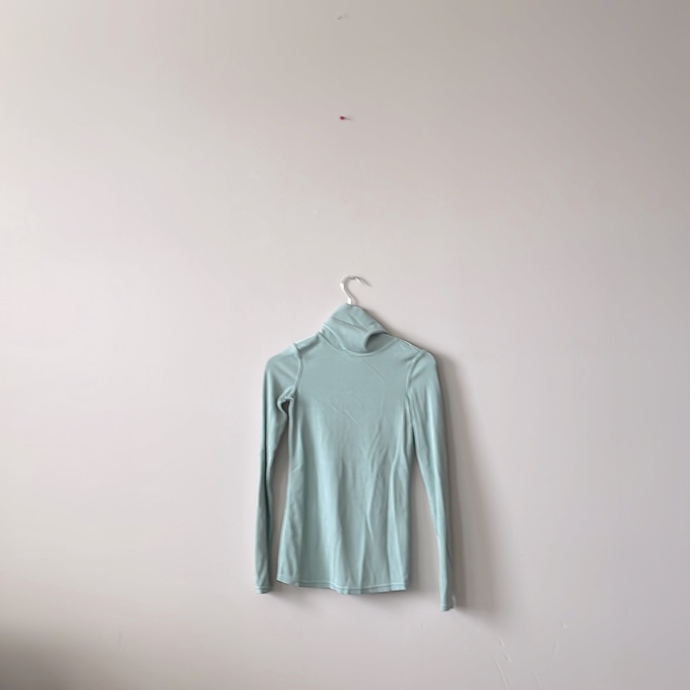 Free people long sleeve sea foam green